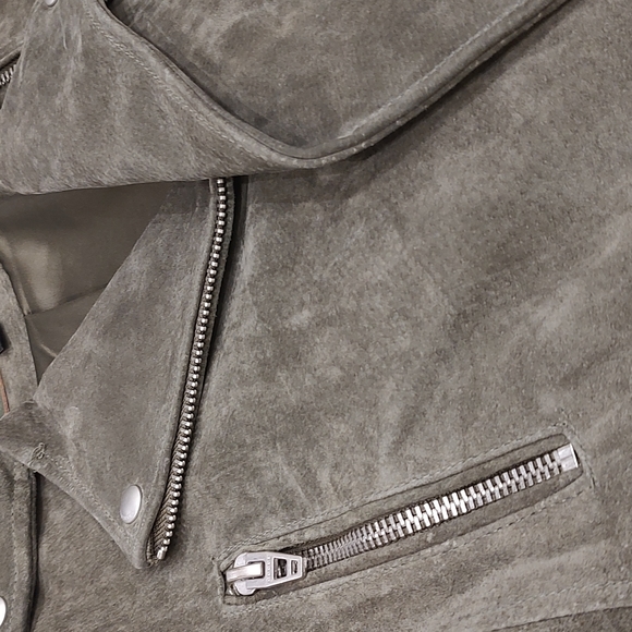 Blank NYC herb moto suede jacket - Picture 10 of 11